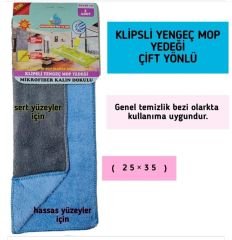 Mandallı mop yedek bezi