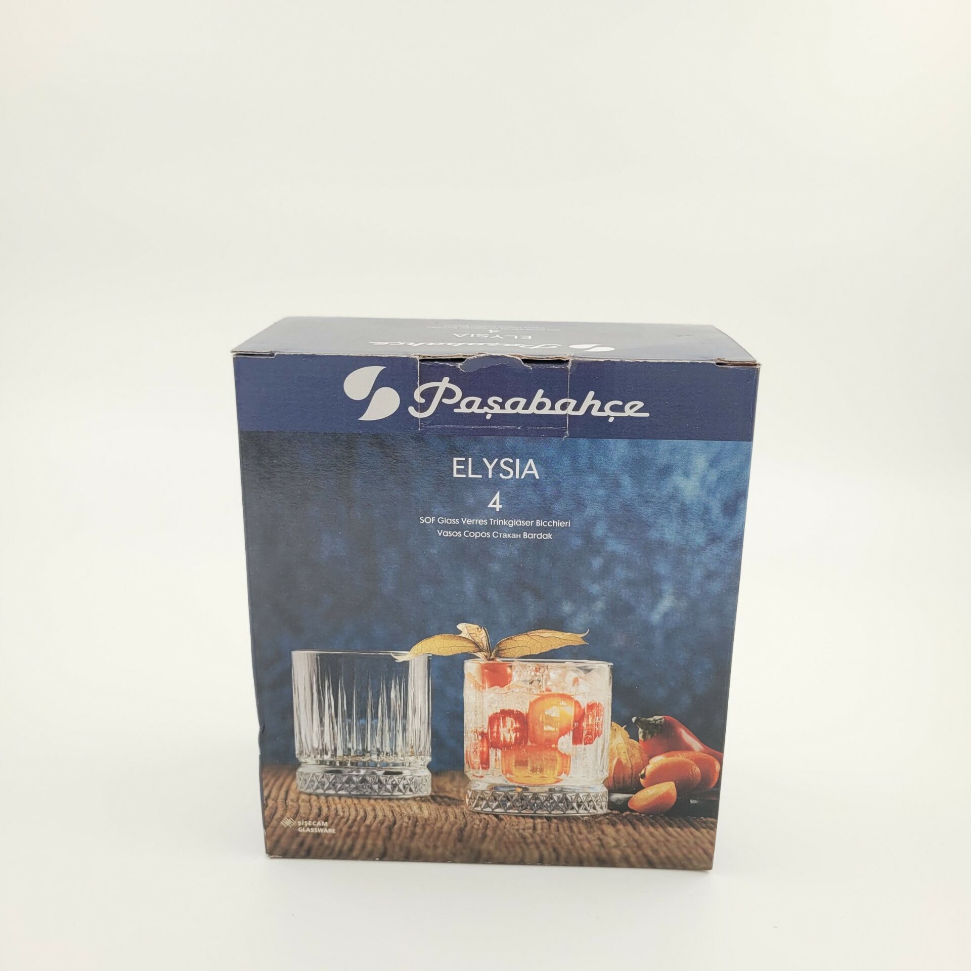 Paşabahçe 520014 Elysia 4 lü Su Bardağı