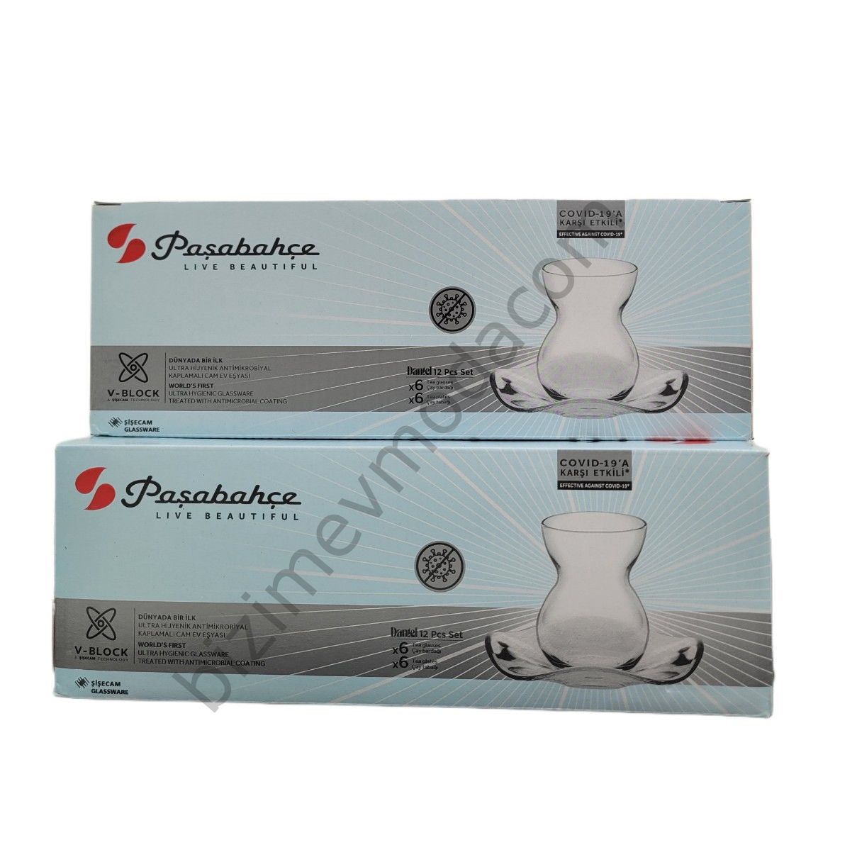 Paşabahçe 96574 Dantel Çay Seti