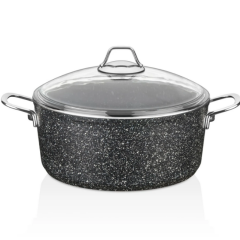 FALEZ BLACK LİNE 22 CM DERİN TENCERE