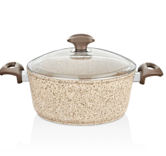 FALEZ CREAMY 28 CM DERİN TENCERE