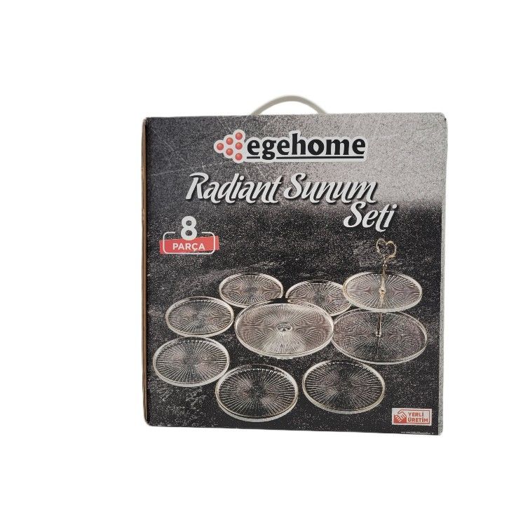 Egehome Radiant 8 li Sunum Seti