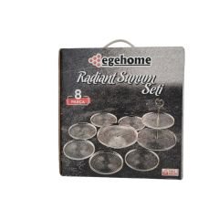 Egehome Radiant 8 li Sunum Seti