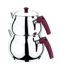 Küre Soft Şiraz Bakalit Kulp Mini Çaydanlık