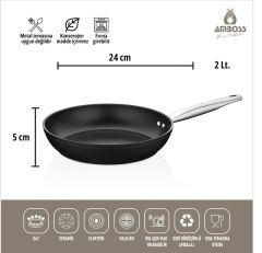 Amboss Dark Tava Tek kulp 28 cm