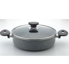 Arselon Granit Kısa Tencere 22 cm