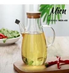 Mien 450 Bambu Kapaklı Yağdanlık