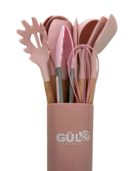 Gül 12 Pc Silikon Kepçe Seti