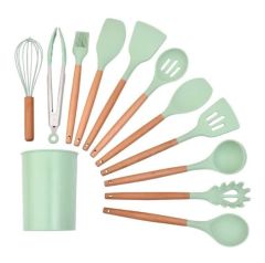 Gül 12 Pc Silikon Kepçe Seti