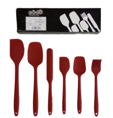 Silikon Spatula Seti 6 Pc