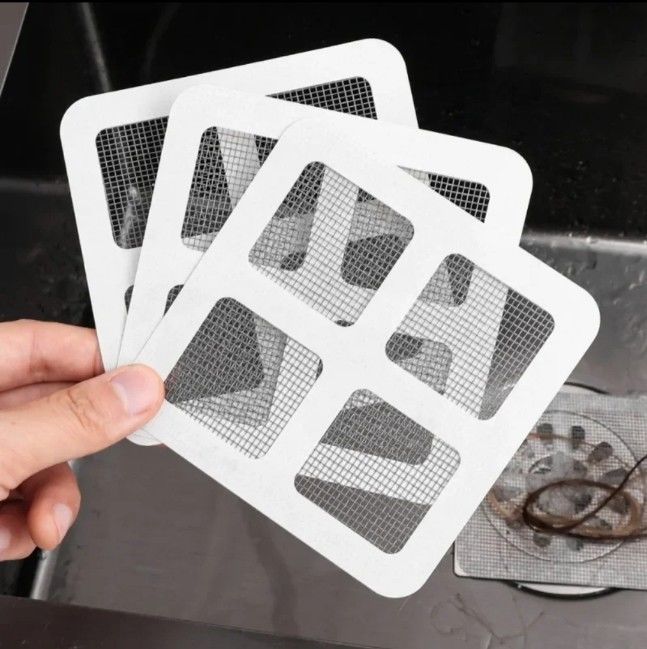 Yapışkanlı Gider Süzgeçi 10 lu Paket