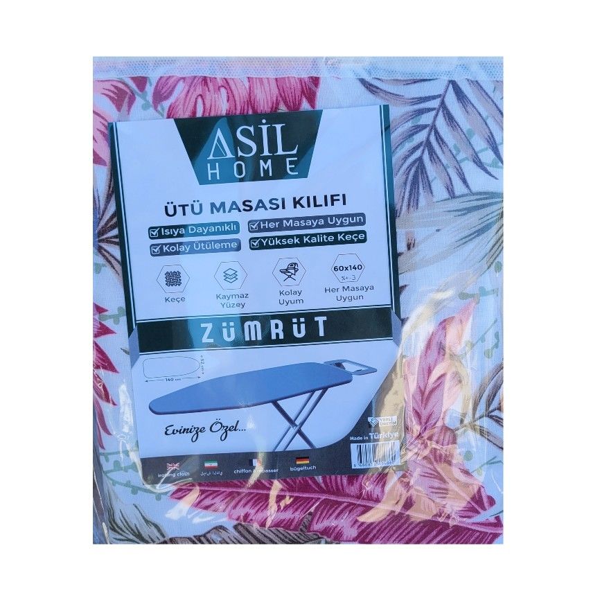 Keçeli Ütü Masası Örtüsü