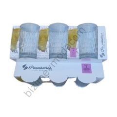 Paşabahçe 520302 Rain Üçlü Su Bardağı