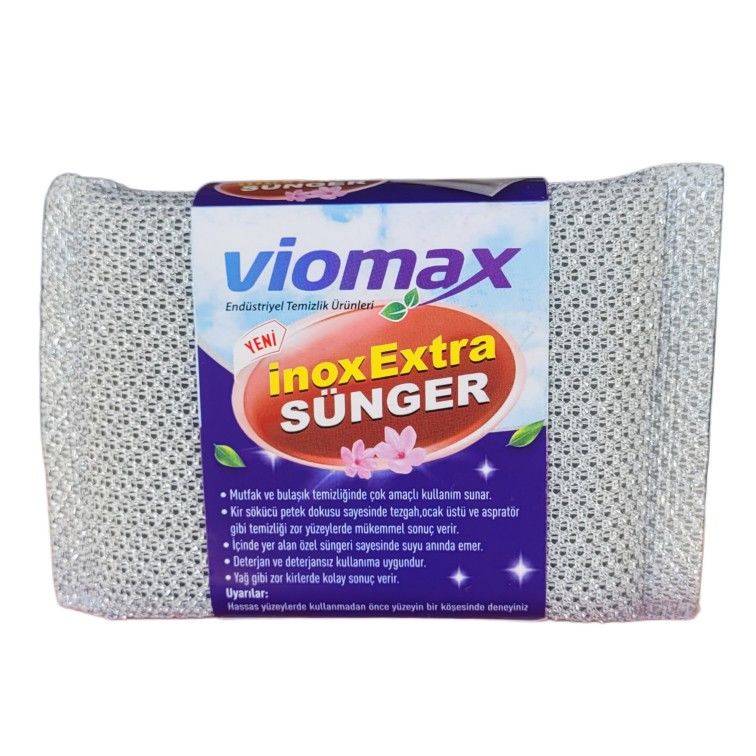 Viomax 2 li  İnox Extra SÜNGER