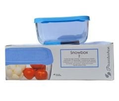 Paşabahçe 53733 Snowbox İkili Saklama Kabı Mavi