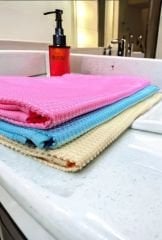 Ellesill 3'lü Mikrofiber Cam Bezi 40x60 cm