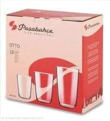 Paşabahçe 950062 Otto 18 PC SU TAKIMI