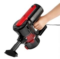 Stilevs Anka S Dikey Toz Torbasız Elektirikli Süpürge Kırmızı&Siyah